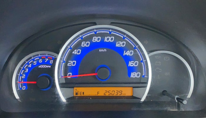 2017 Maruti Wagon R 1.0 VXI, Petrol, Manual, 25,153 km, Odometer Image