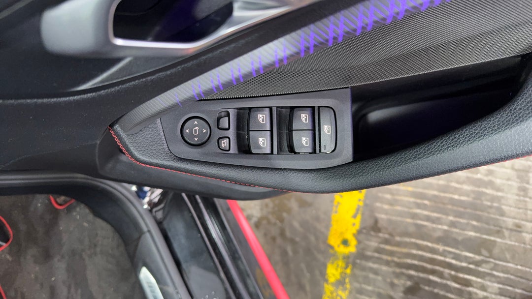 Drivers Side Door Panel Controls