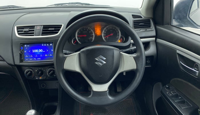 2014 Maruti Swift VXI D, Petrol, Manual, 77,934 km, Steering Wheel Close-up