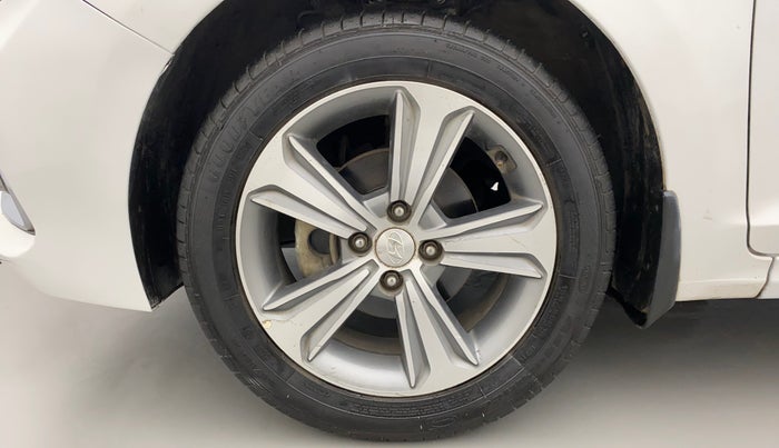2018 Hyundai Verna 1.6 SX (O) CRDI MT, Diesel, Manual, 65,533 km, Left Front Wheel