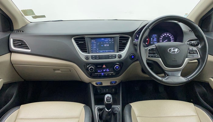 2018 Hyundai Verna 1.6 SX (O) CRDI MT, Diesel, Manual, 65,533 km, Dashboard