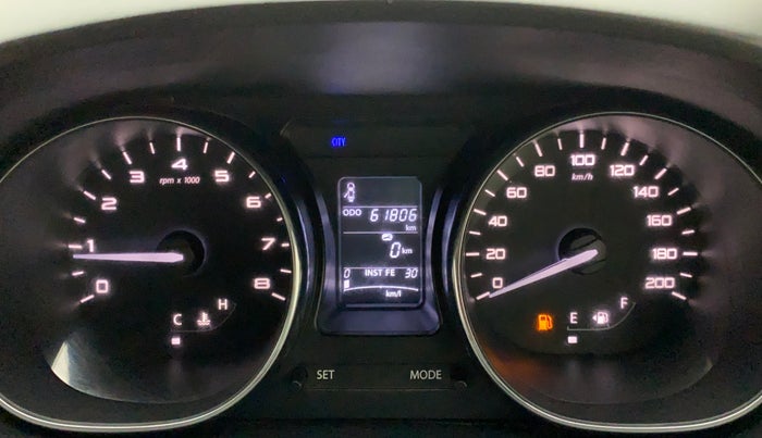 2018 Tata Tiago XZ 1.2 REVOTRON, Petrol, Manual, 62,028 km, Odometer Image