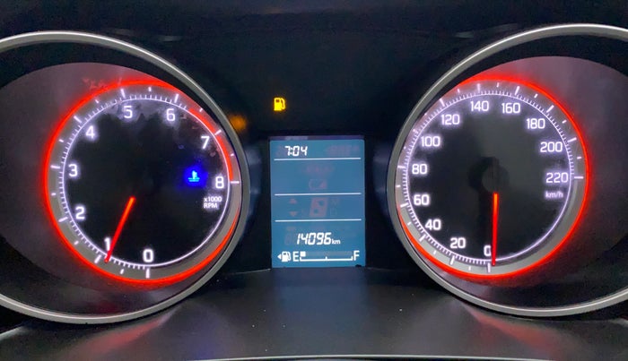 2020 Maruti Swift VXI, Petrol, Manual, 14,096 km, Odometer Image