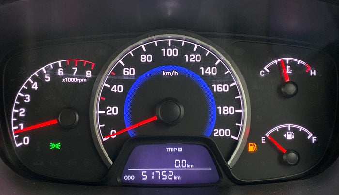 2017 Hyundai Grand i10 SPORTZ O 1.2, Petrol, Manual, 51,785 km, Odometer Image