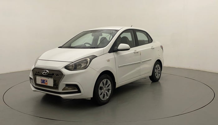 2017 Hyundai Xcent E+, CNG, Manual, 70,800 km, Left Front Diagonal