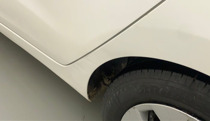 2017 Hyundai Xcent E+, CNG, Manual, 70,800 km, Left quarter panel - Slightly dented