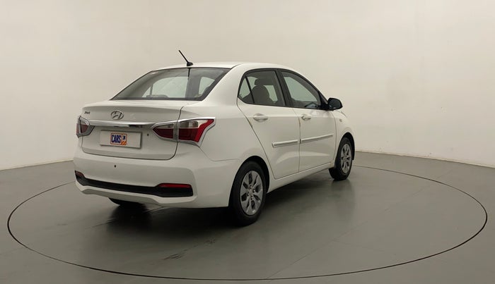 2017 Hyundai Xcent E+, CNG, Manual, 70,800 km, Right Back Diagonal