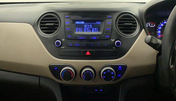 2017 Hyundai Xcent E+, CNG, Manual, 70,800 km, Air Conditioner