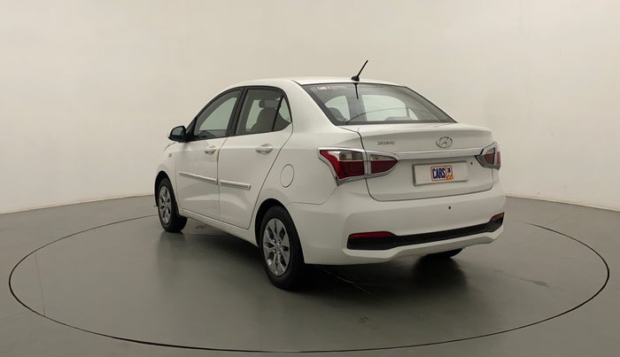 2017 Hyundai Xcent E+, CNG, Manual, 70,800 km, Left Back Diagonal