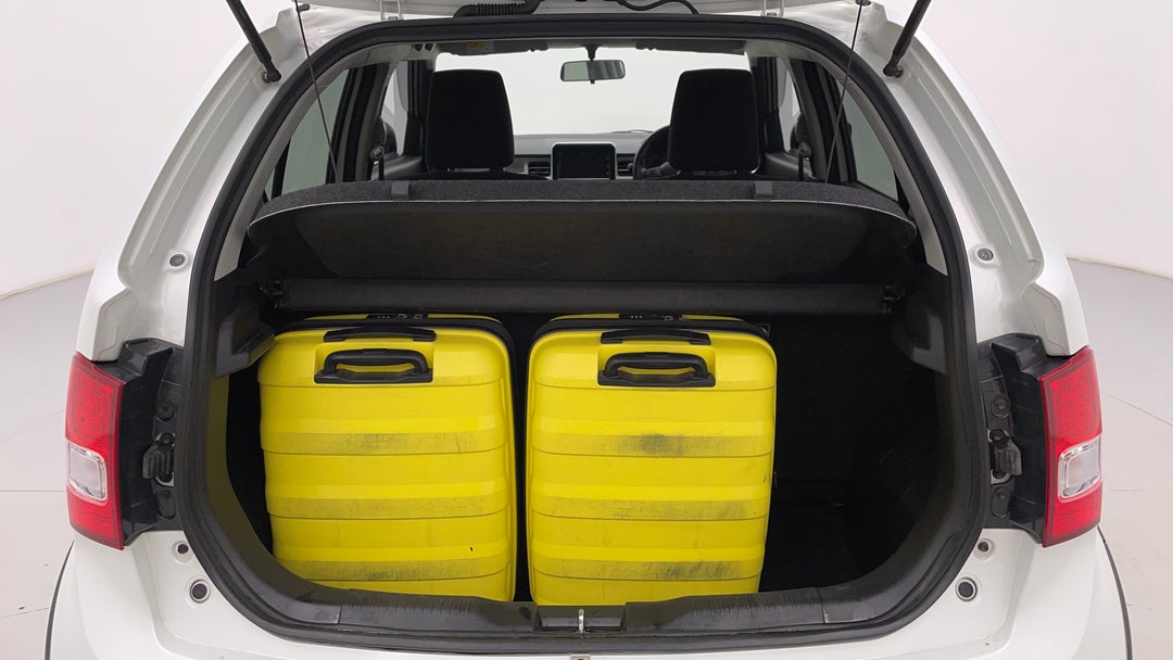 2021 Suzuki Ignis Glx, Automatic, 46266 km, Boot Inside View with Luggage