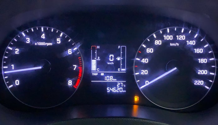 2016 Hyundai Creta SX PLUS 1.6 PETROL, Petrol, Manual, 54,620 km, Odometer Image