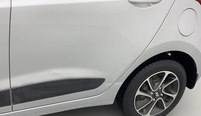 2018 Hyundai Grand i10 SPORTZ AT 1.2 KAPPA VTVT, Petrol, Automatic, 21,403 km, Rear left door - Slightly dented