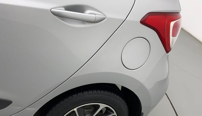 2018 Hyundai Grand i10 SPORTZ AT 1.2 KAPPA VTVT, Petrol, Automatic, 21,403 km, Left quarter panel - Minor scratches
