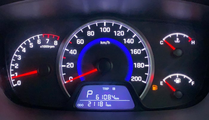 2018 Hyundai Grand i10 SPORTZ AT 1.2 KAPPA VTVT, Petrol, Automatic, 21,403 km, Odometer Image