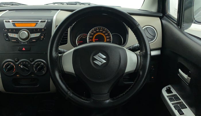 2015 Maruti Wagon R 1.0 VXI, Petrol, Manual, 83,510 km, Steering Wheel Close Up