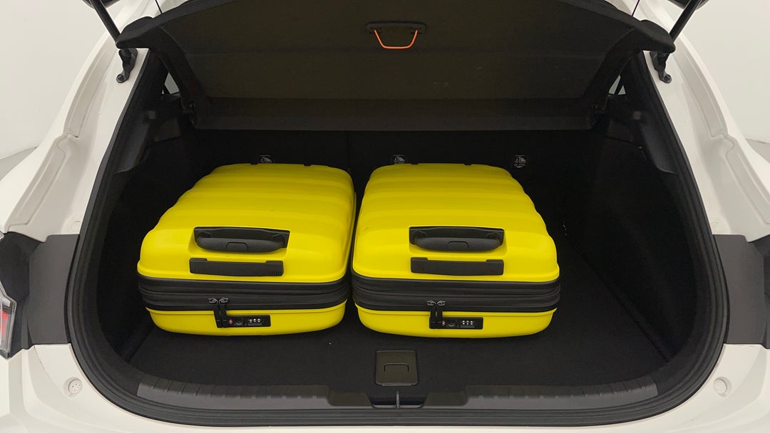 Boot Inside View with Luggage