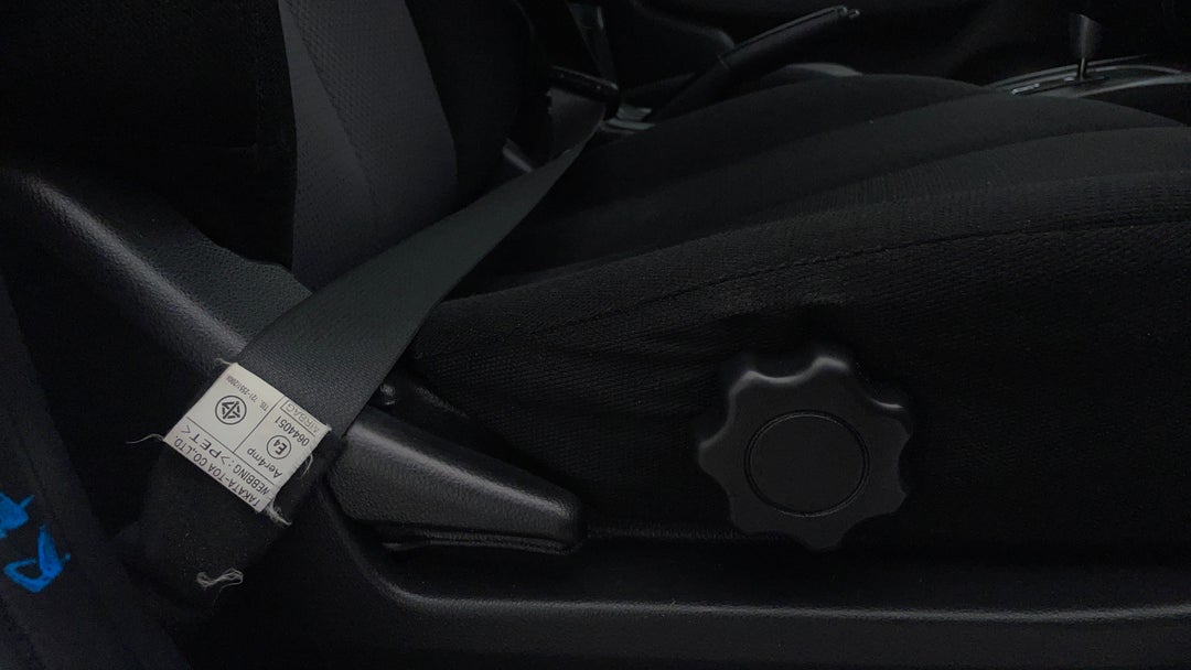 Drivers Side Adjustment Panel