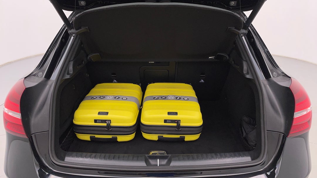 Boot Inside View with Luggage
