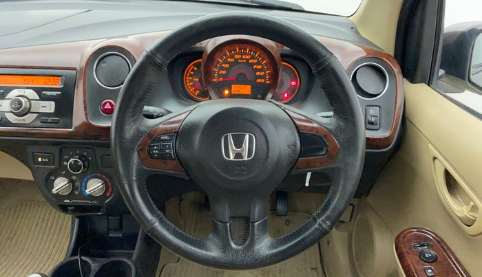 2014 Honda Amaze 1.5 SX MT I DTEC, Diesel, Manual, 1,13,597 km, Steering Wheel Close Up