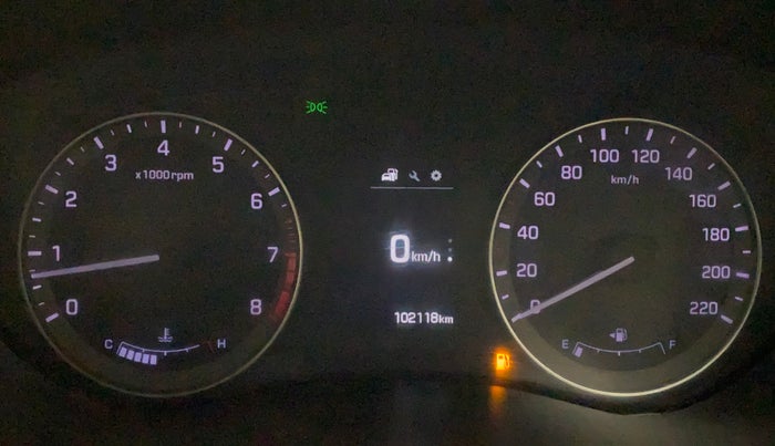 2015 Hyundai Elite i20 ASTA 1.2, Petrol, Manual, 1,02,238 km, Odometer Image