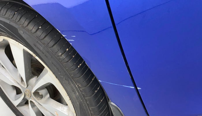2015 Hyundai Elite i20 ASTA 1.2, Petrol, Manual, 1,02,238 km, Left fender - Minor scratches