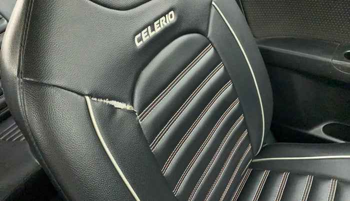 2018 Maruti Celerio X ZXI AMT, CNG, Automatic, 91,098 km, Front left seat (passenger seat) - Cover slightly torn
