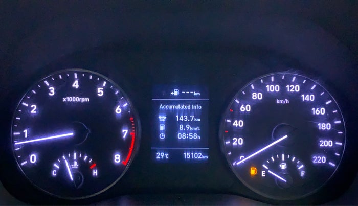 2019 Hyundai Verna 1.6 VTVT SX, Petrol, Manual, 15,101 km, Odometer Image