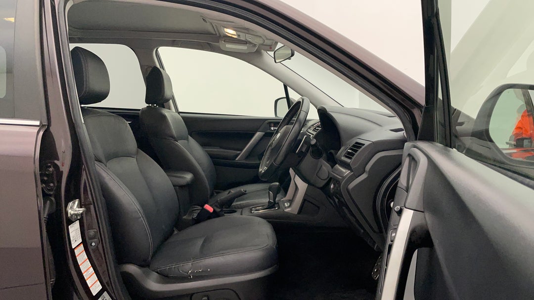 Right Side Front Door Cabin View