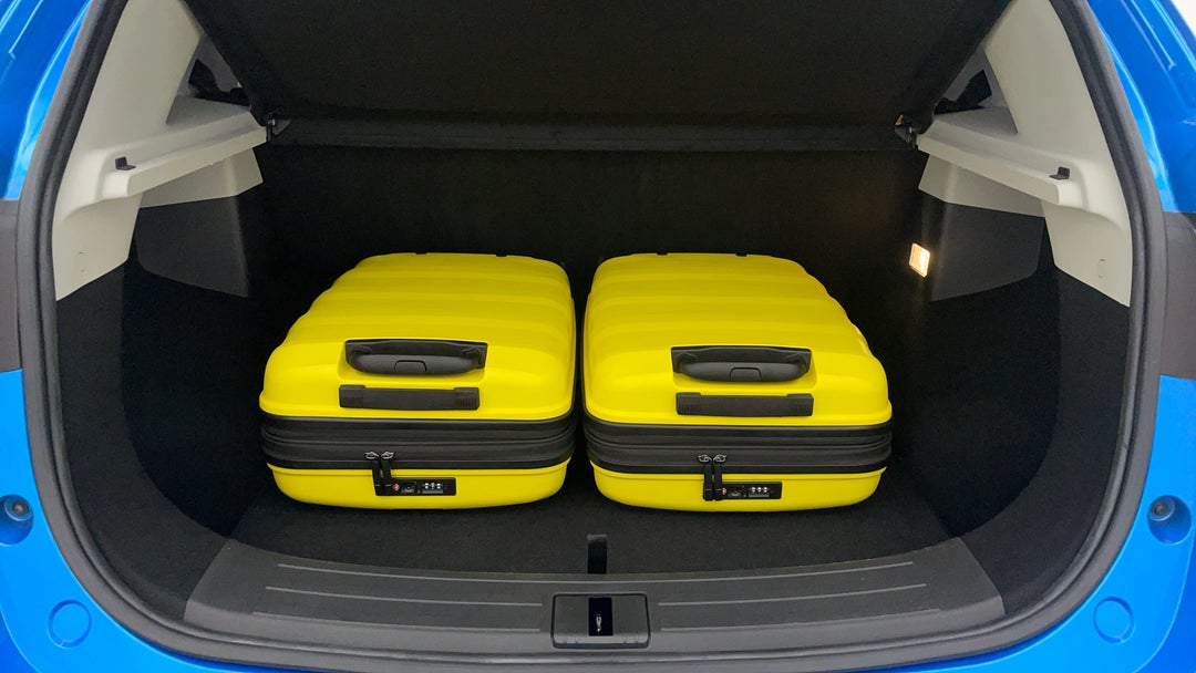 Boot Inside View with Luggage