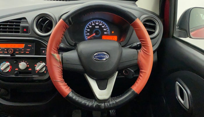 2018 Datsun Redi Go T (O), Petrol, Manual, 57,646 km, Steering Wheel Close Up