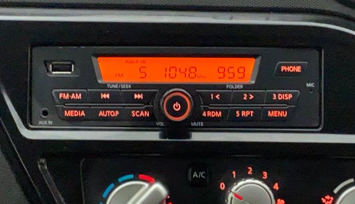 2018 Datsun Redi Go T (O), Petrol, Manual, 57,646 km, Infotainment System