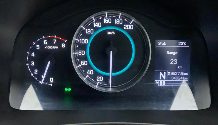 2017 Maruti IGNIS ZETA 1.2 AMT, Petrol, Automatic, 34,024 km, Odometer Image
