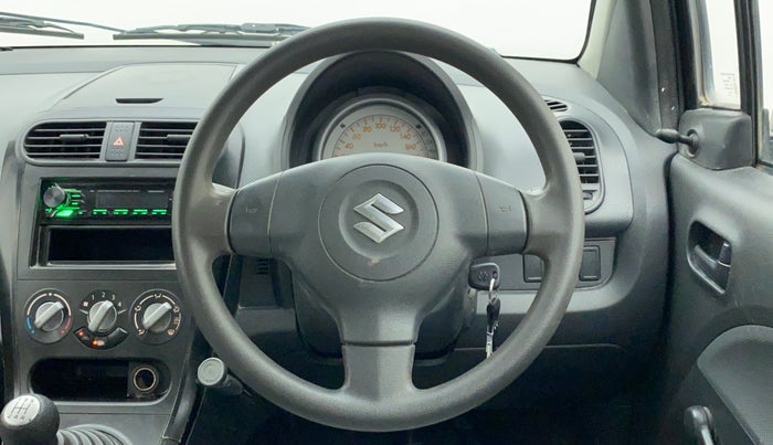 2010 Maruti Ritz LXI, Petrol, Manual, 50,387 km, Steering Wheel Close Up