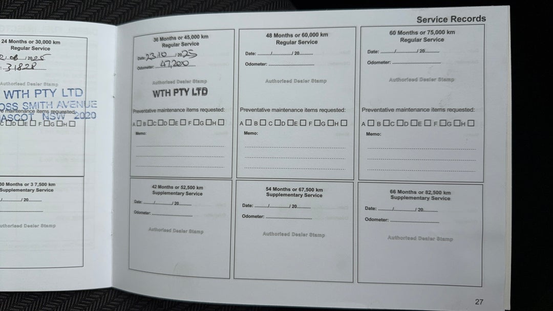 2023 Mitsubishi Eclipse Cross Ls (2wd), Automatic, 53498 km, Service History