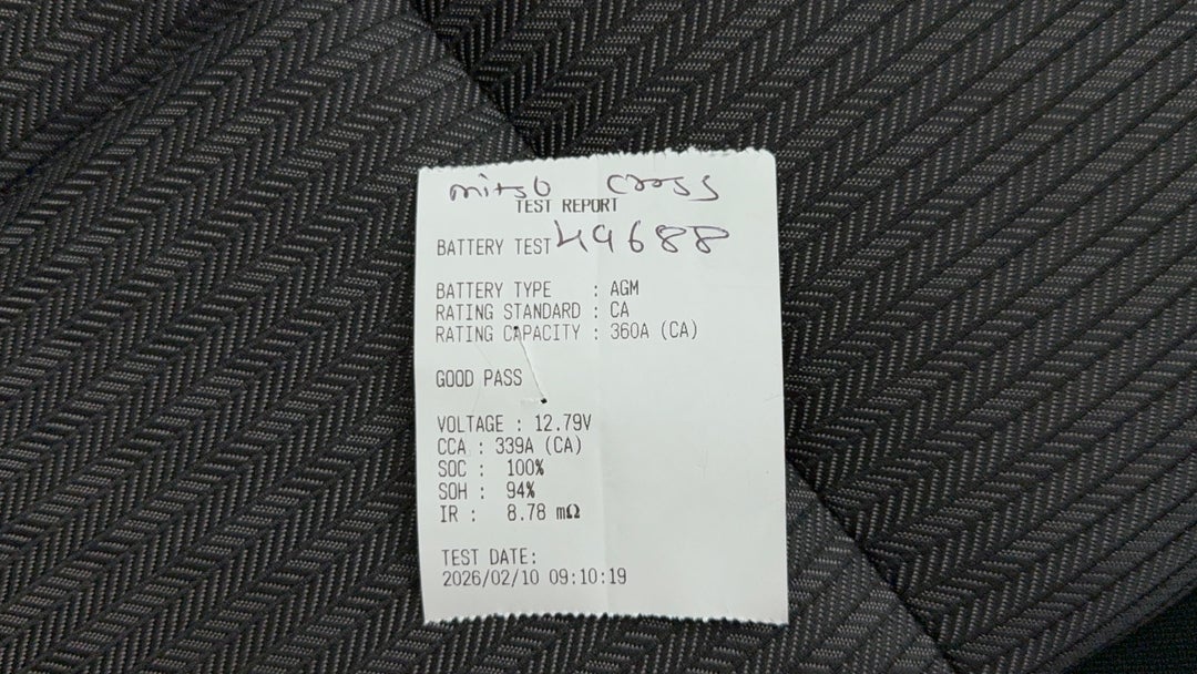 2023 Mitsubishi Eclipse Cross Ls (2wd), Automatic, 53498 km, Car Battery Health