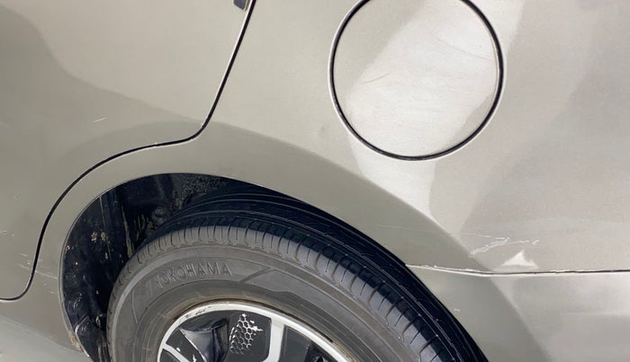 2017 Maruti Dzire VXI, Petrol, Manual, 53,119 km, Left quarter panel - Minor scratches