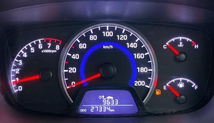 2018 Hyundai Grand i10 MAGNA 1.2 KAPPA VTVT, Petrol, Manual, 27,334 km, Odometer Image