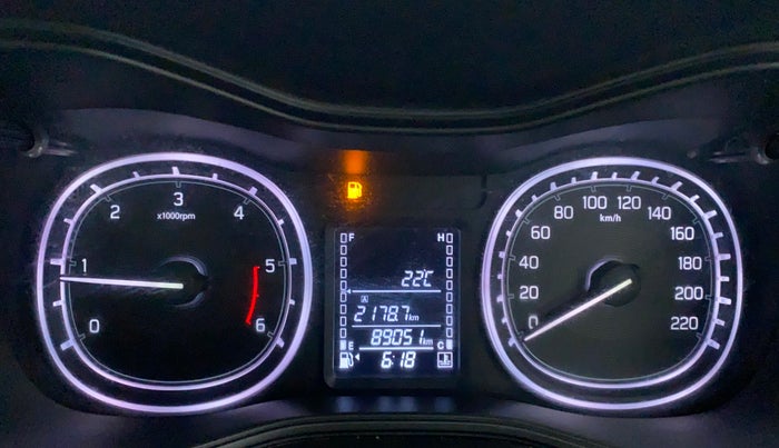 2016 Maruti Vitara Brezza ZDI, Diesel, Manual, 89,093 km, Odometer Image