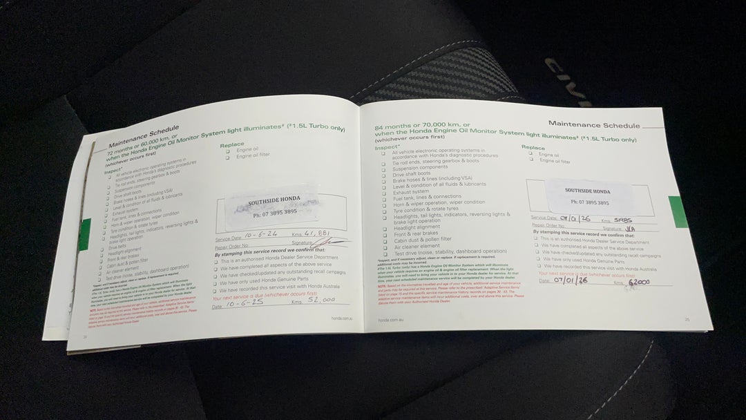 2017 Honda Civic Vti-l, Automatic, 52090 km, Service History