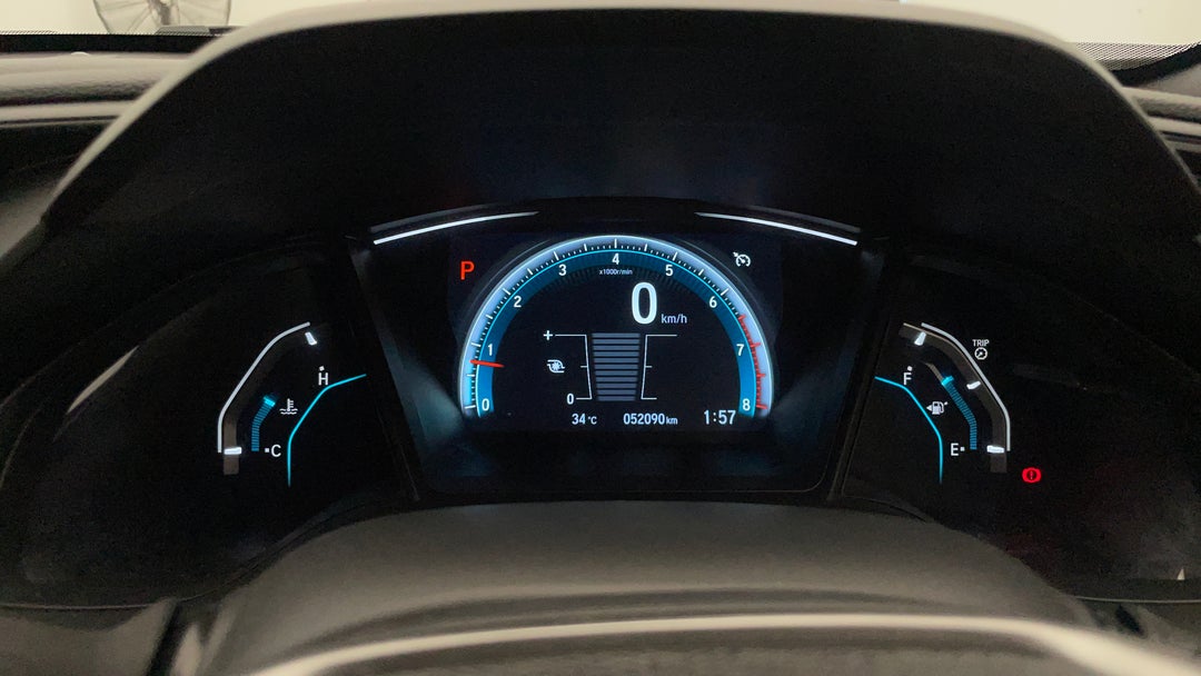 2017 Honda Civic Vti-l, Automatic, 52090 km, Odometer View