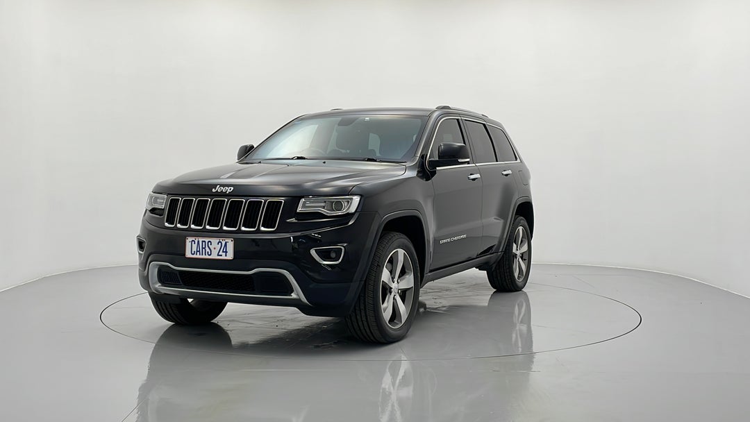 2015 Jeep Grand Cherokee Limited (4x4), Automatic, 85195 km, Left Front Diagonal (45- Degree) View