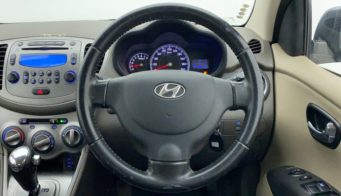 2013 Hyundai i10 SPORTZ 1.2 AT, Petrol, Automatic, 52,204 km, Steering Wheel Close Up