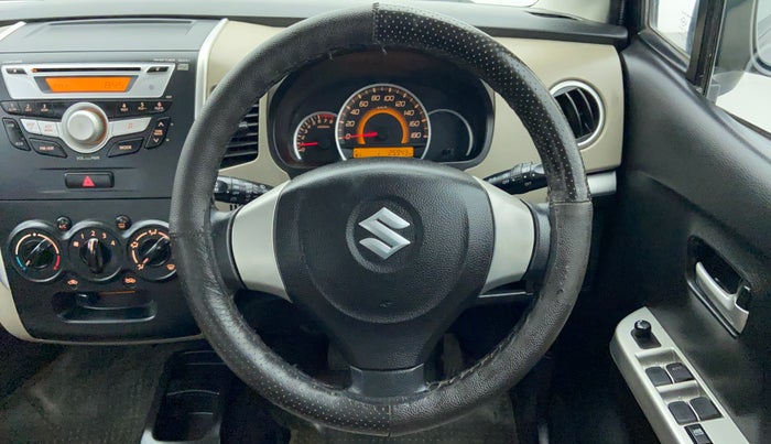 2015 Maruti Wagon R 1.0 VXI, Petrol, Manual, 25,943 km, Steering Wheel Close-up