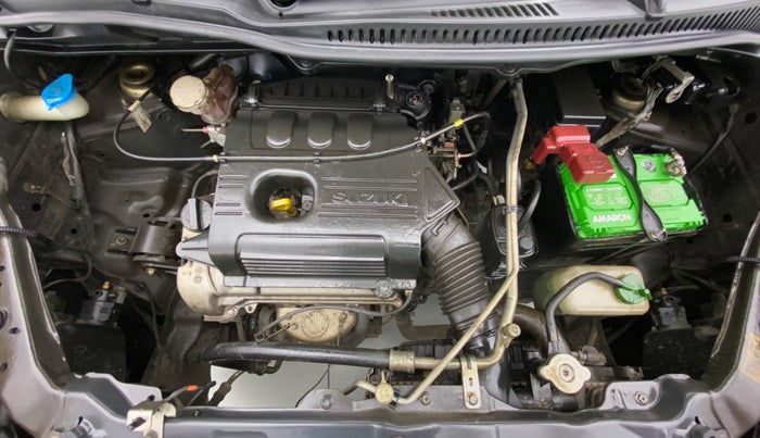 2015 Maruti Wagon R 1.0 VXI, Petrol, Manual, 25,943 km, Engine Bonet View