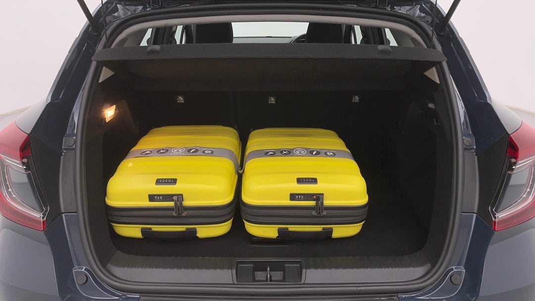 Boot Inside View with Luggage