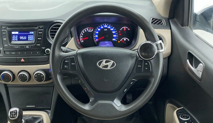 2014 Hyundai Xcent S 1.2, CNG, Manual, 65,963 km, Steering Wheel Close Up