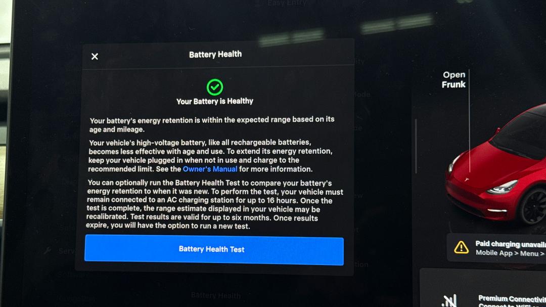 2022 Tesla Model Y Rear-wheel Drive, Automatic, 31139 km, Car Battery Health
