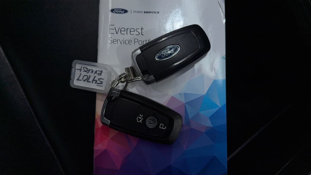 2020 Ford Everest Trend (4WD 7 Seat), Automatic, 71831 km, Key Close-up