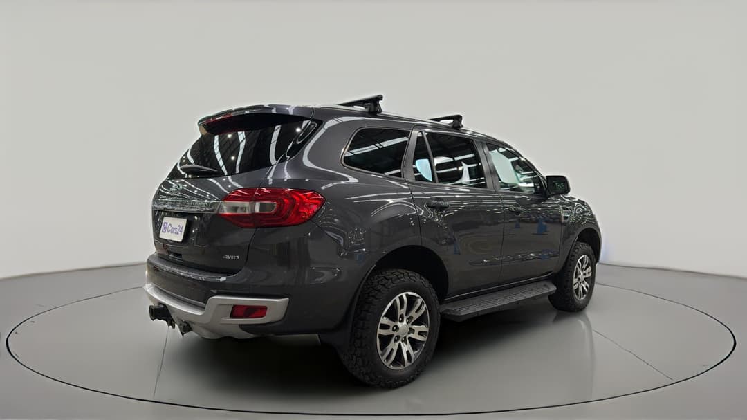 2020 Ford Everest Trend (4WD 7 Seat), Automatic, 71831 km, Right Back Diagonal (45- Degree) View