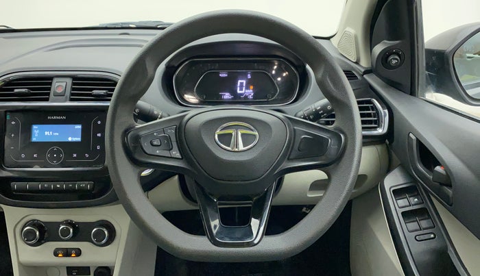 2022 Tata TIGOR XZ CNG, CNG, Manual, 11,085 km, Steering Wheel Close Up